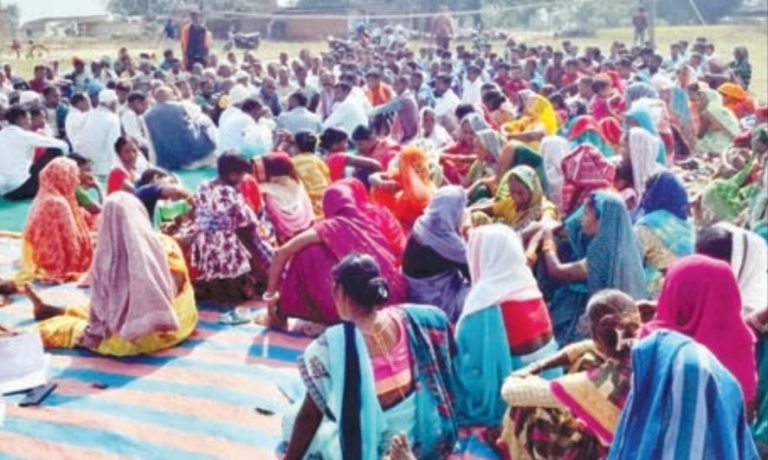 Villagers Raised Objections at FRA Gram Sabha of Banharadi Coal Project
