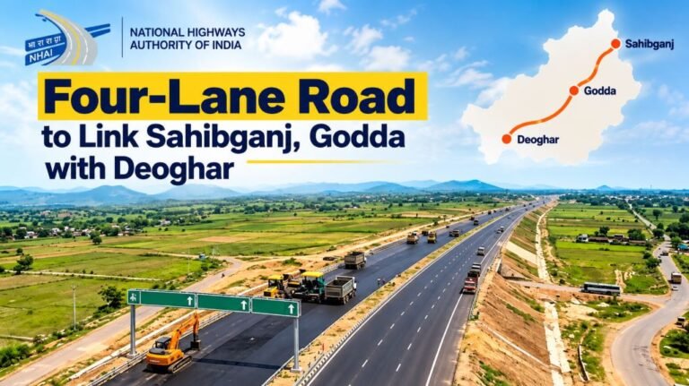 NHAI Planned Four Lane Road Link Sahibganj and Godda with Deoghar