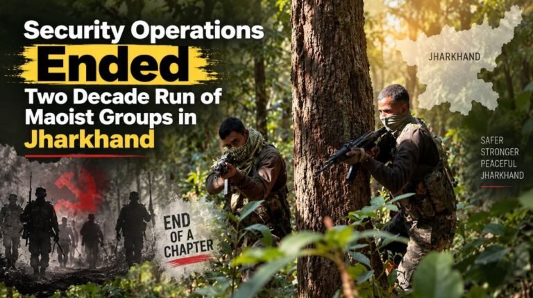 Security Operations Ended Two Decade Run of Maoist Groups in Jharkhand
