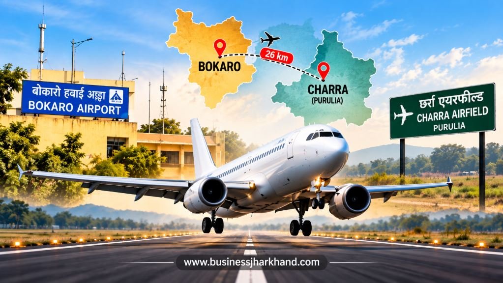Charra Airfield Emerged as a New Air Link Option Near Bokaro