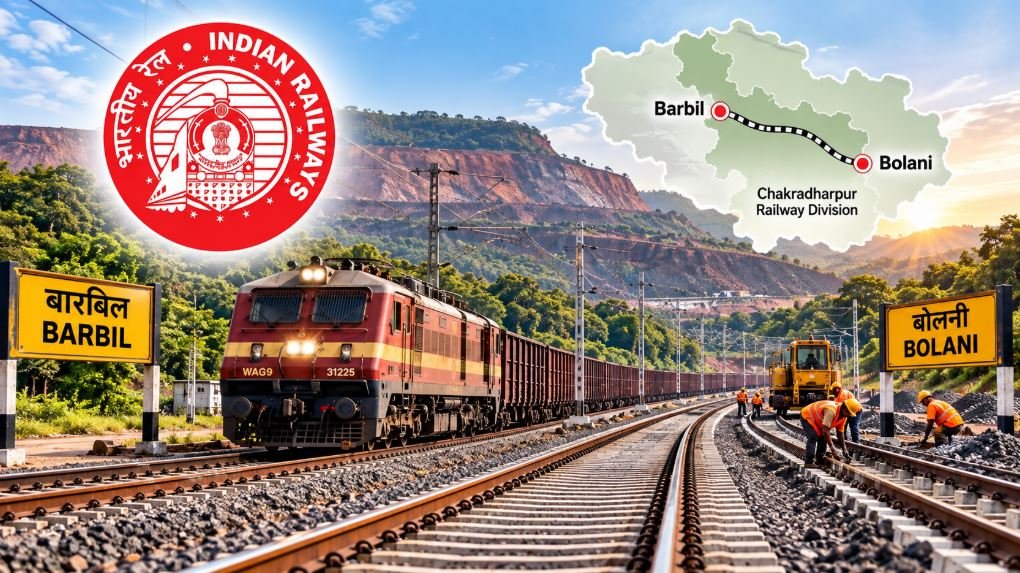 Railway Ministry Approved Doubling of Barbil-Bolani Section Under Chakradharpur Railway Division