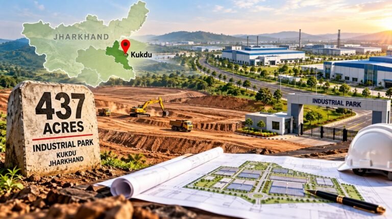 437 Acres Land in Jharkhand’s Kukdu Identified for New Industrial Park