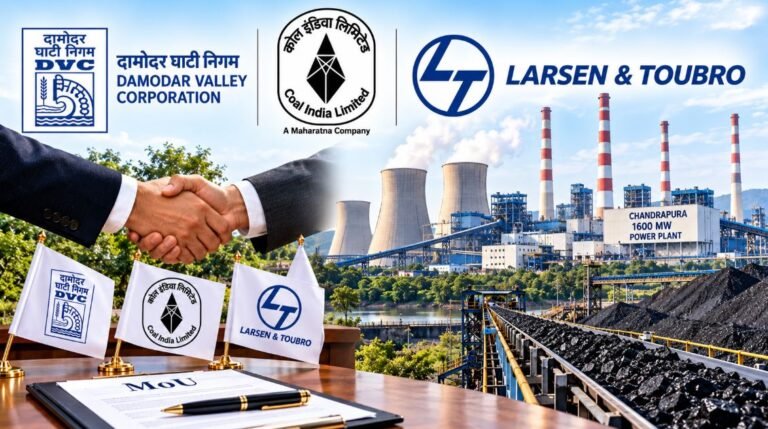 DVC and Coal India Signed Deal With L&T for 1600 MW Chandrapura Power Plant